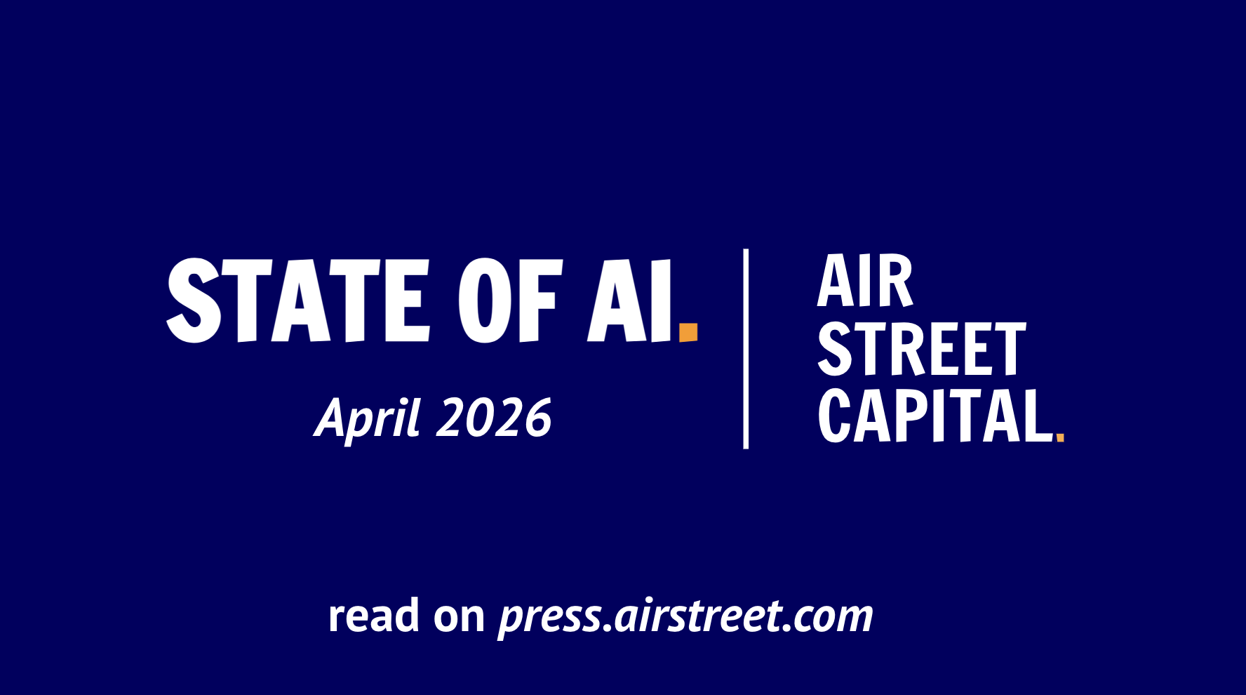 State of AI: April 2026 newsletter