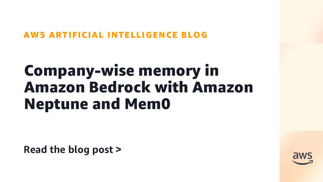 Amazon enables AI chatbots to remember company-specific information across conversations, helping TrendMicro build smarter customer support