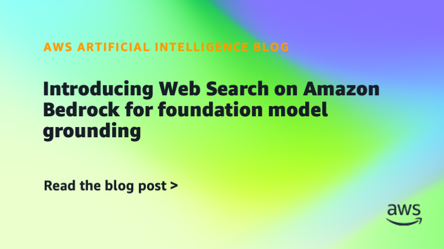 AWS adds Web Search to Bedrock for AI models to tap live information