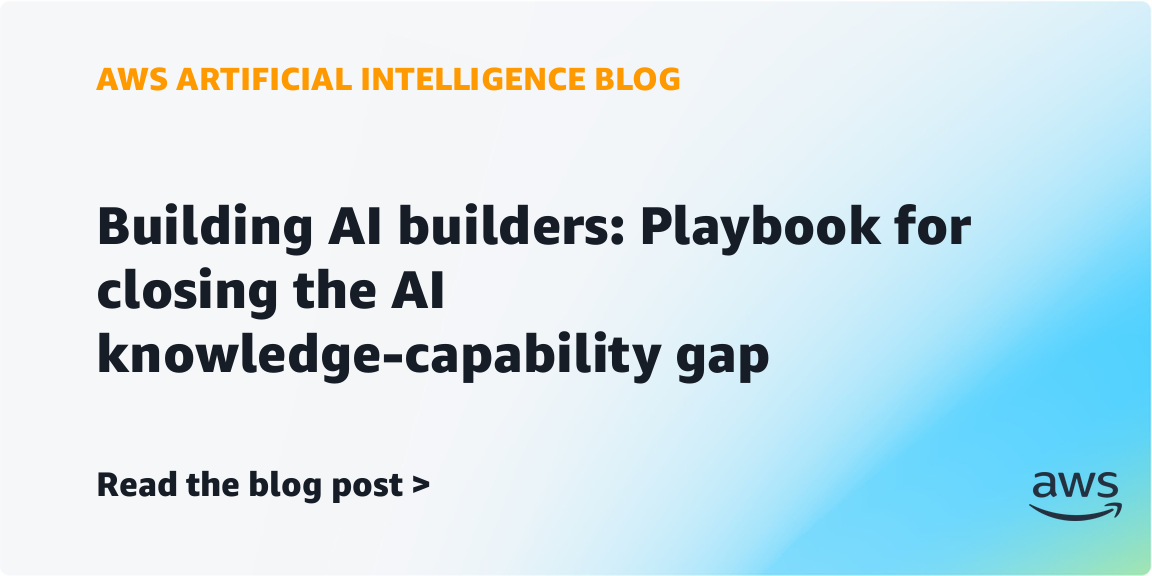 AWS turns non-tech staff into AI builders in six weeks