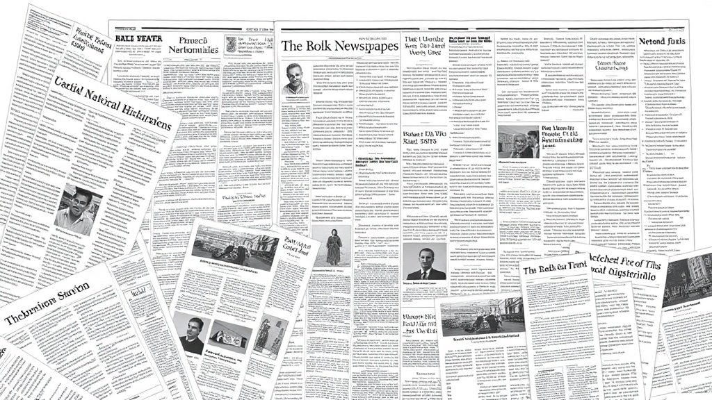 Approaches to Analysing Historical Newspapers Using LLMs