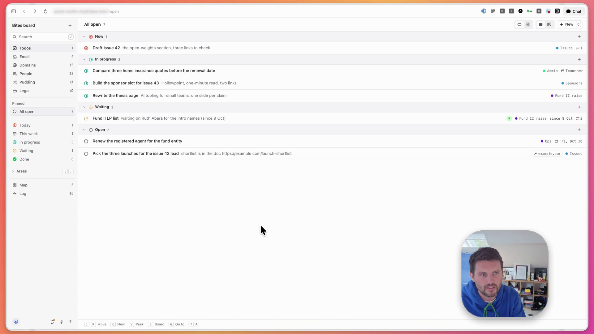 Ben's Bites: personal dashboard built around grok bot