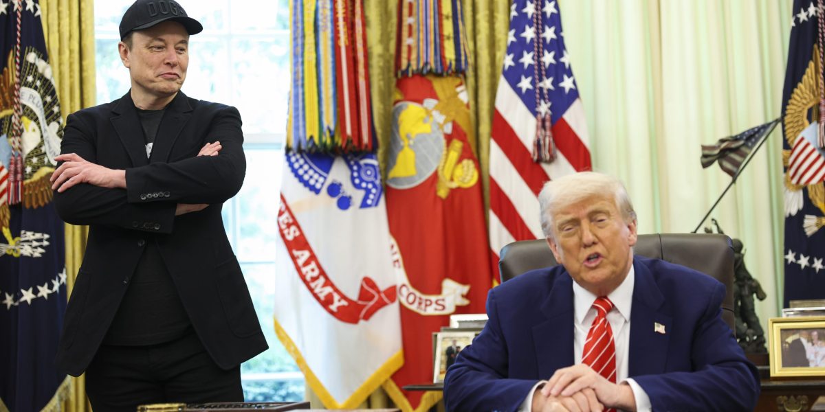 Elon Musk, Tim Cook, Larry Fink and other U.S. executives are expected to join Trump on his trip to Beijing this week to meet with President Xi Jinping.