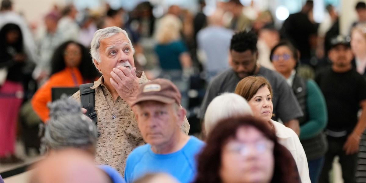 Early arrivals at airports with short TSA lines are creating unexpected congestion as staffing shortages plague major travel hubs