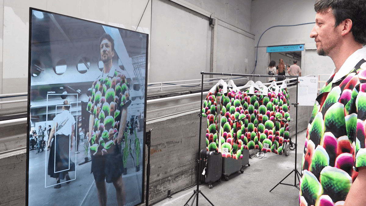 Shirt built to fool AI cameras hides wearer