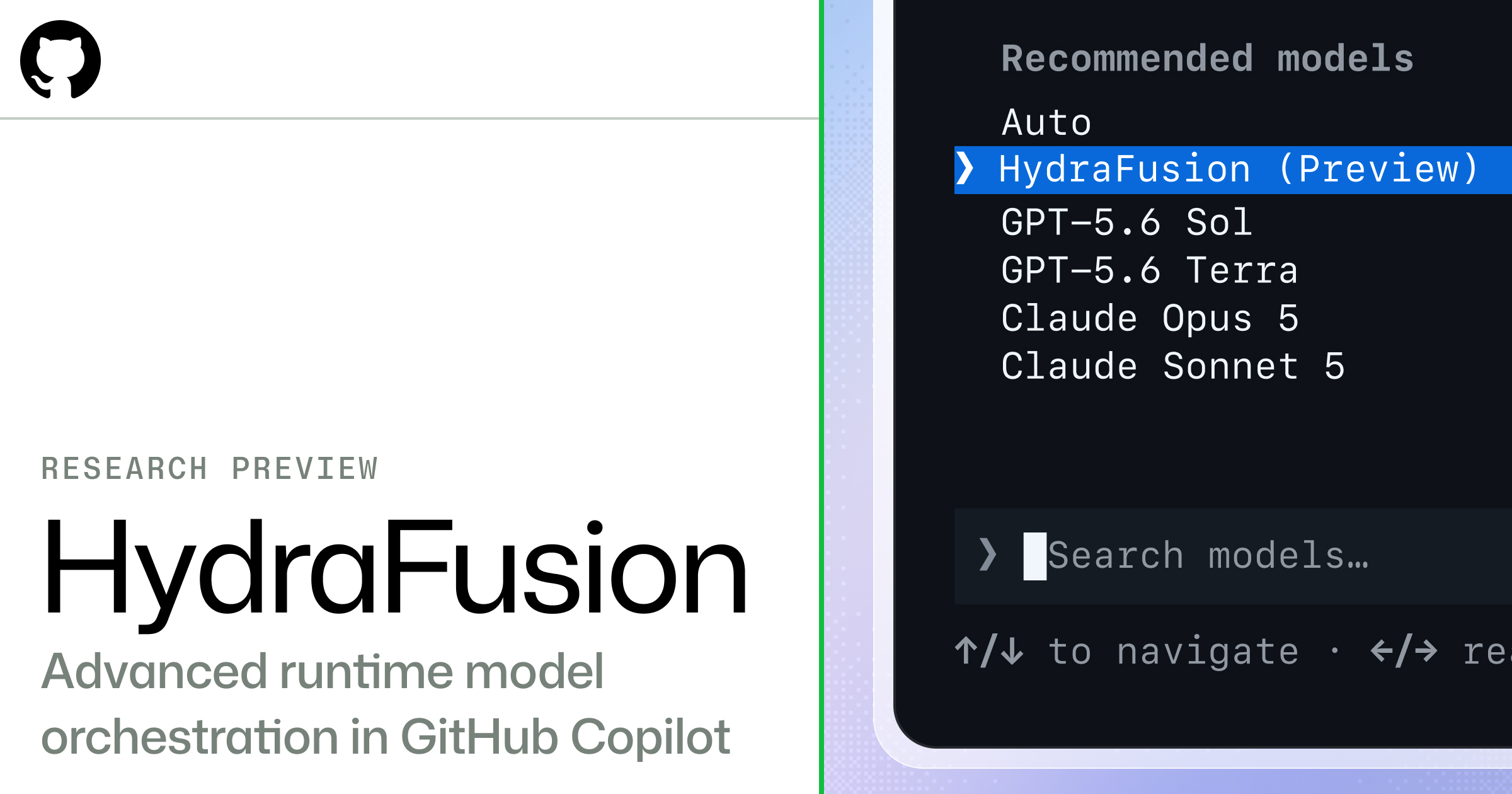 GitHub unveils HydraFusion, a research preview for multi-model orchestration