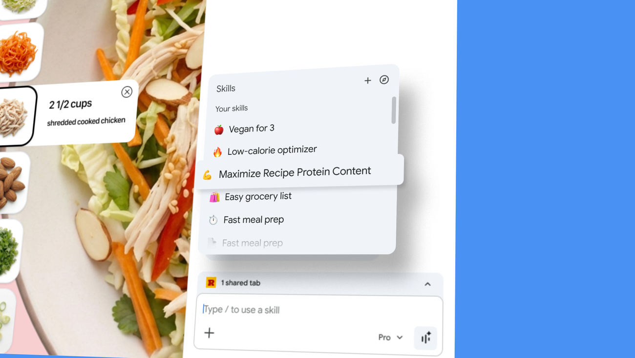 Google Chrome now lets users save and instantly reuse their favorite AI prompts as one-click tools through a new Skills feature.