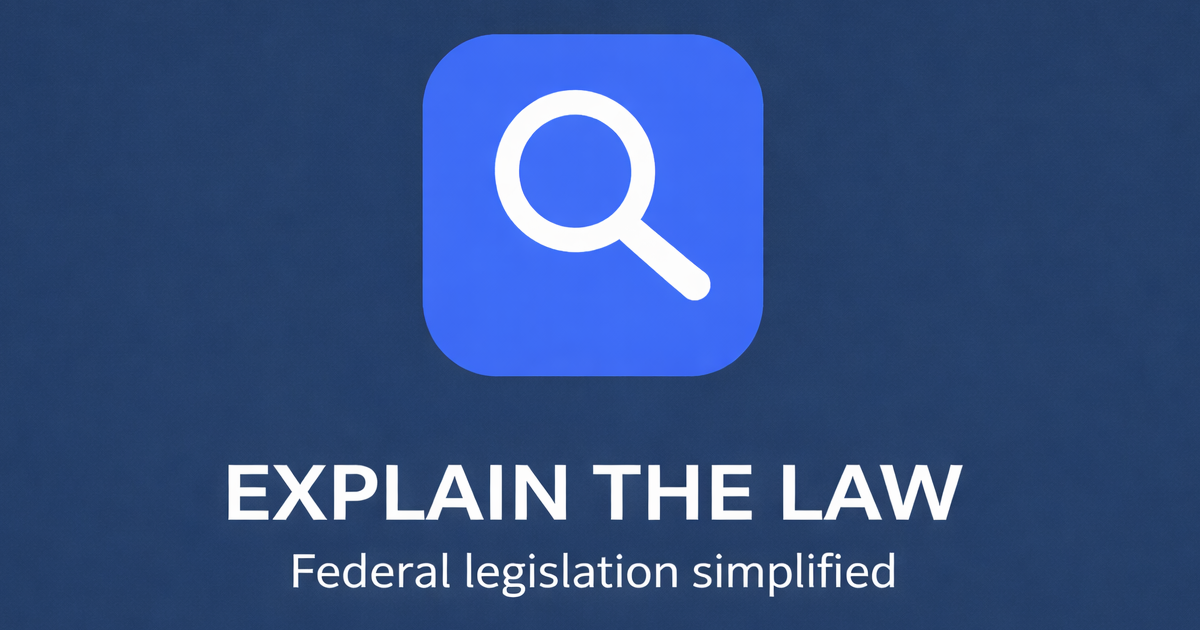 New website uses AI to simplify U.S. legislation and executive orders into readable summaries