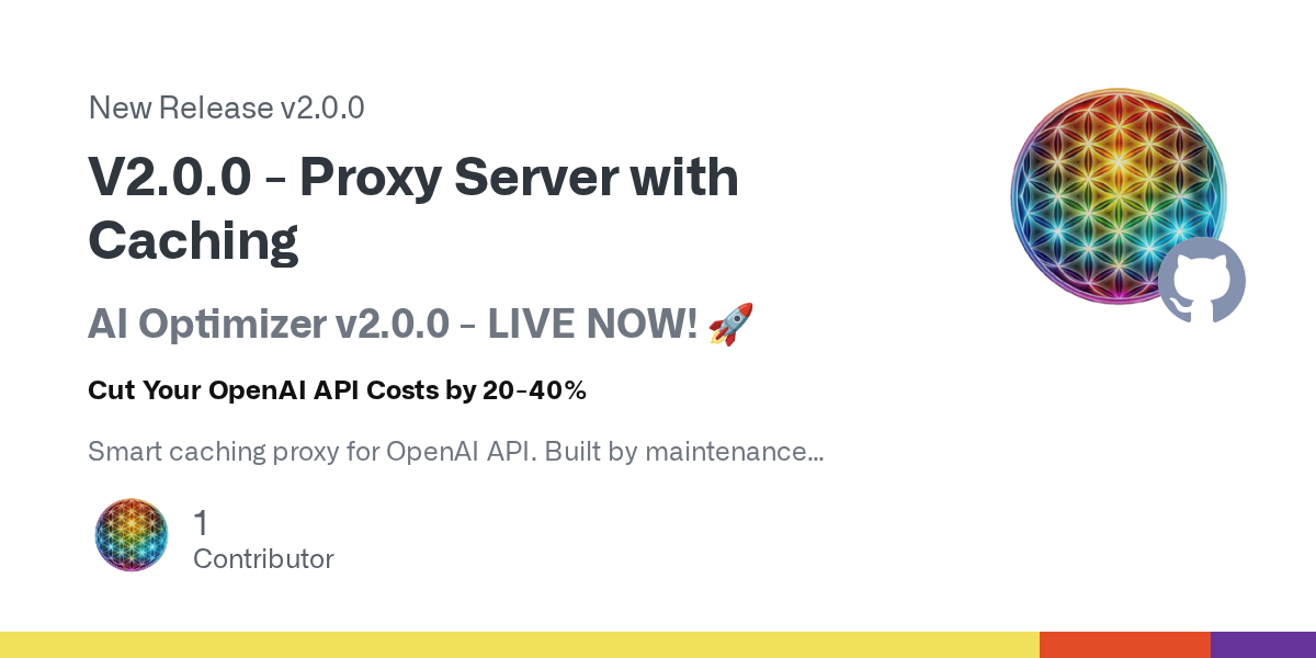 New AI Optimizer tool reduces OpenAI API costs by 20-40% through intelligent caching proxy