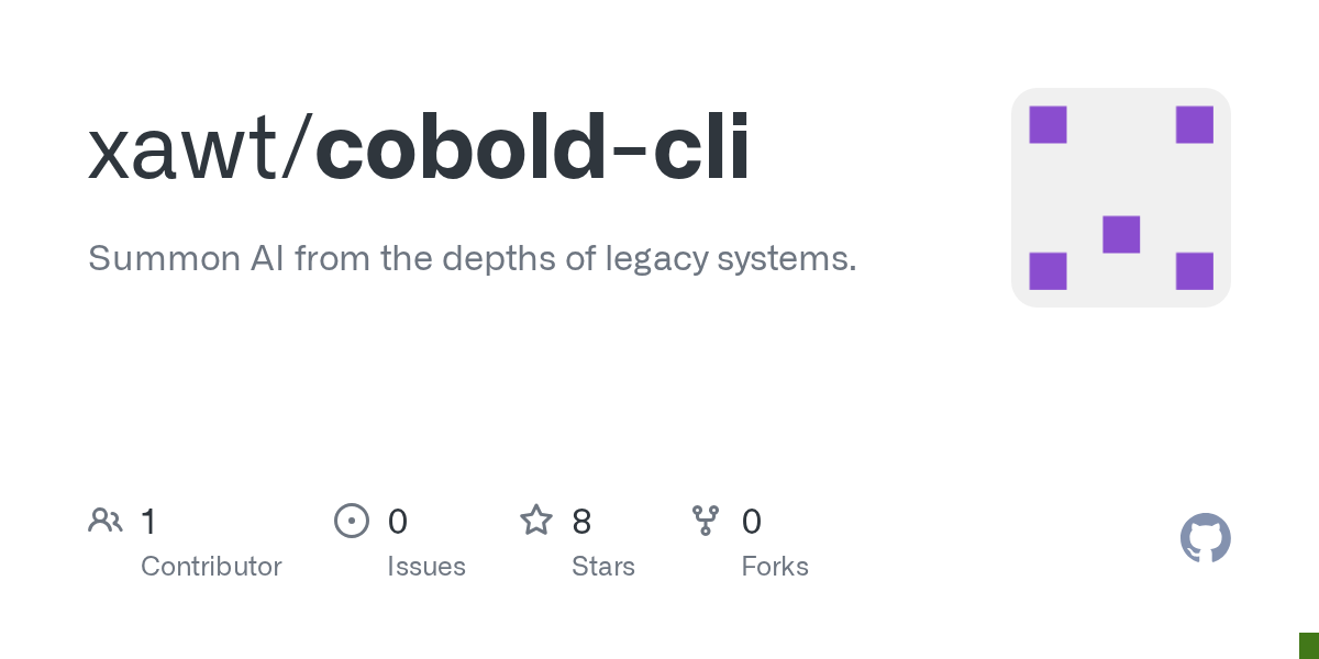 Developer creates COBOLD-CLI, bringing AI agent capabilities to the legacy COBOL programming language