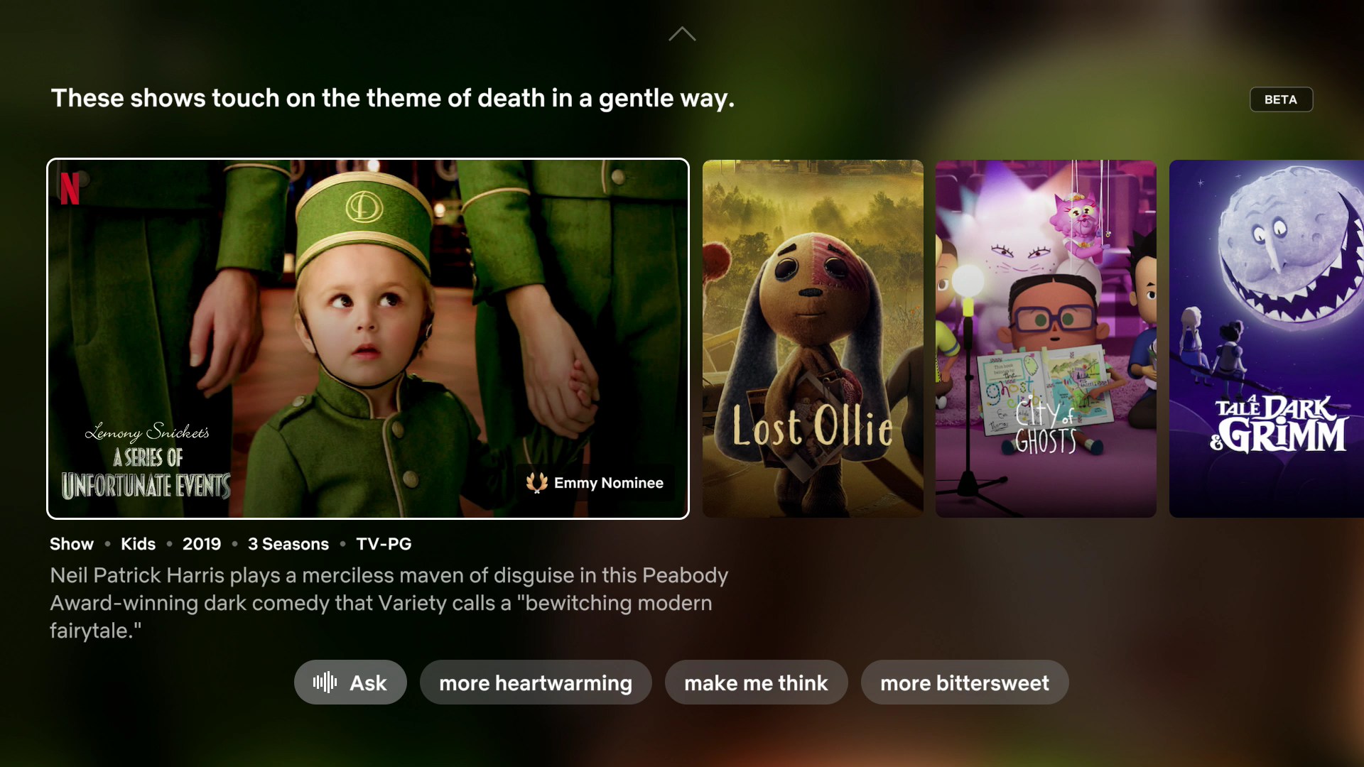 Netflix is testing an AI-powered voice search feature with select U.S. members that delivers viewing recommendations based on natural language prompts.