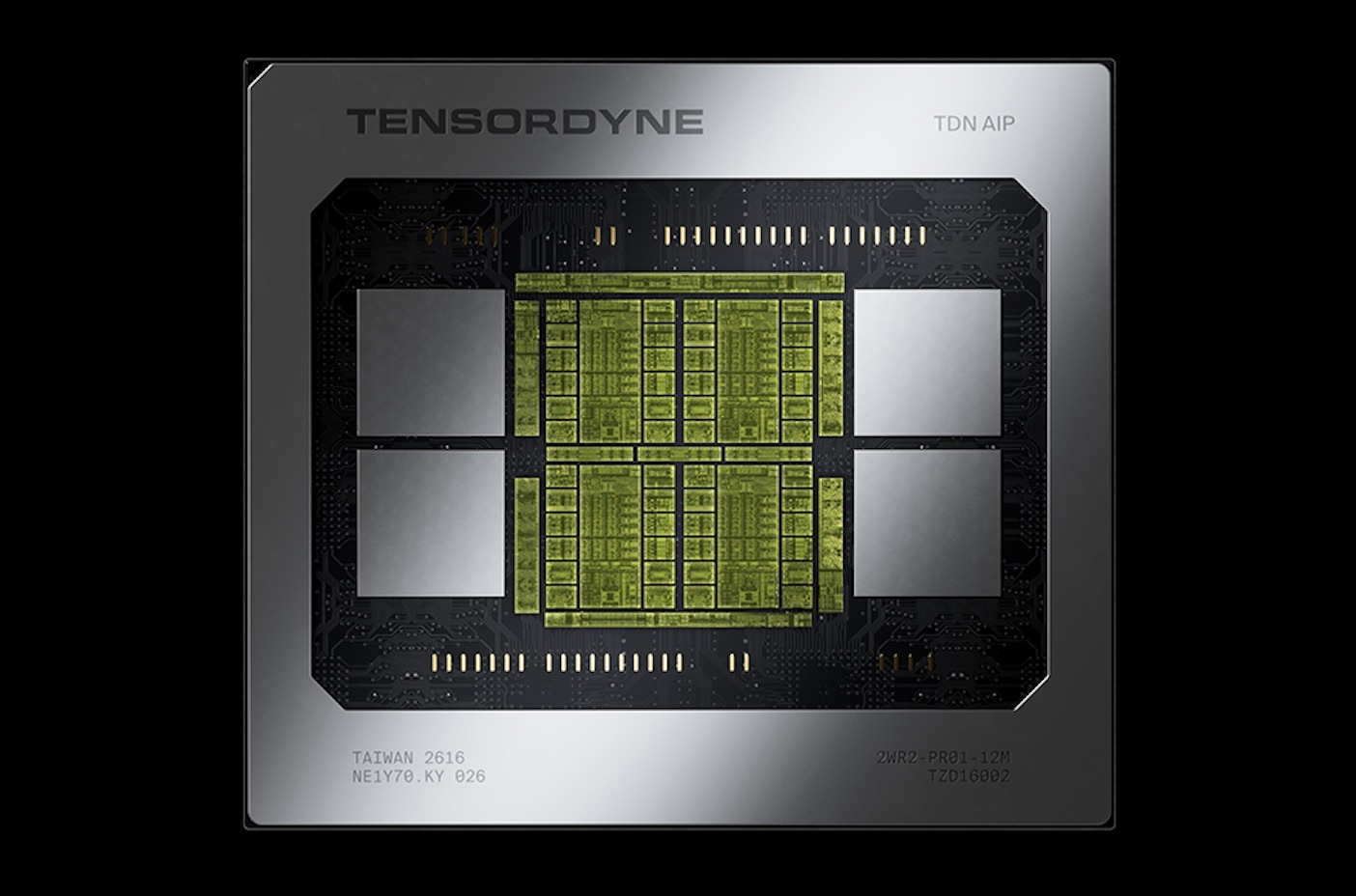 Tensordyne unveiled Napier, a new AI inference chip using unconventional logarithmic math to reduce power and rack count, claiming 1,300 tokens per second per user on a single 120kW rack versus NVIDIA and Groq's nine racks.