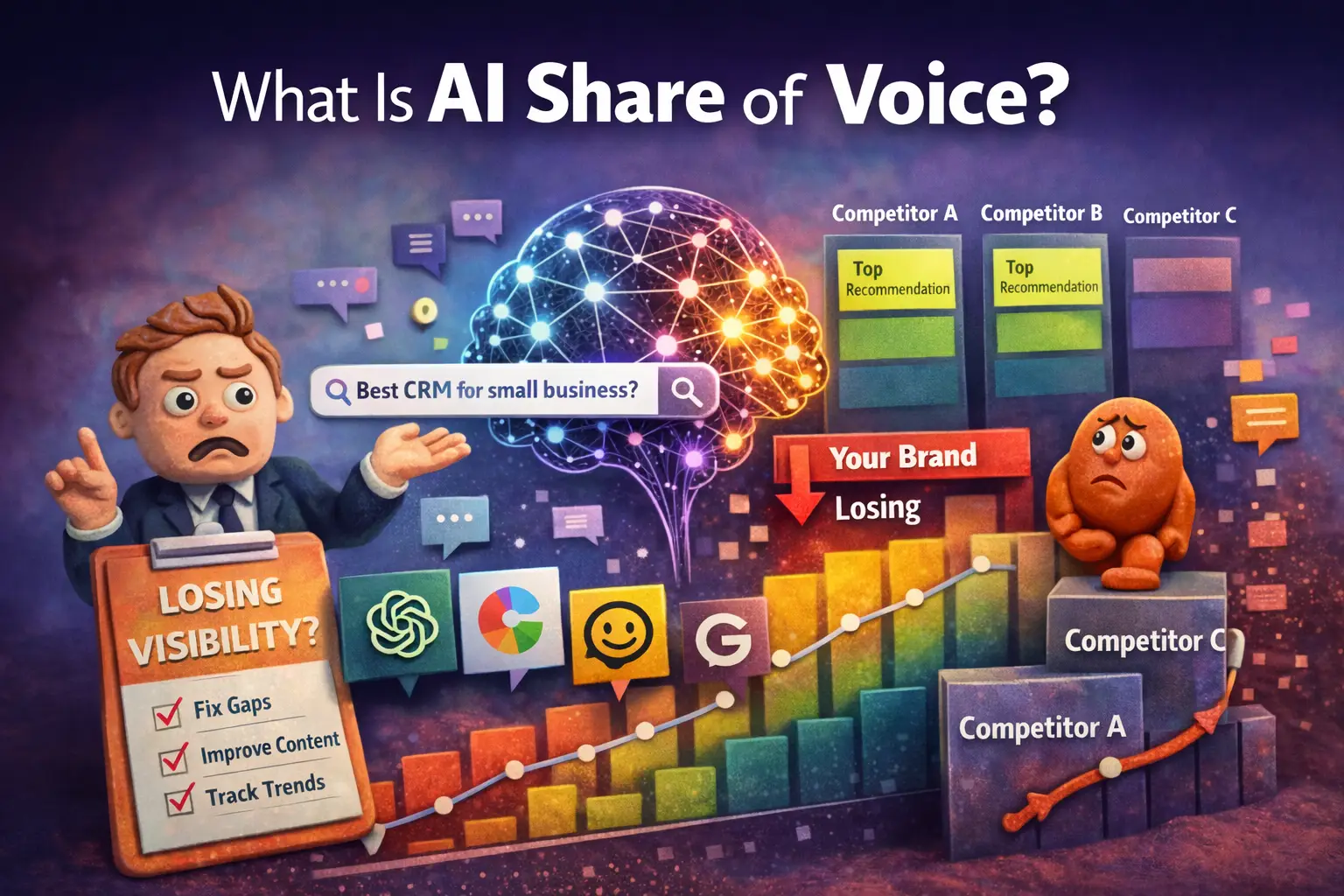 New metric 'AI Share of Voice' measures how much AI-generated content dominates your industry—and it's reshaping competitive strategy