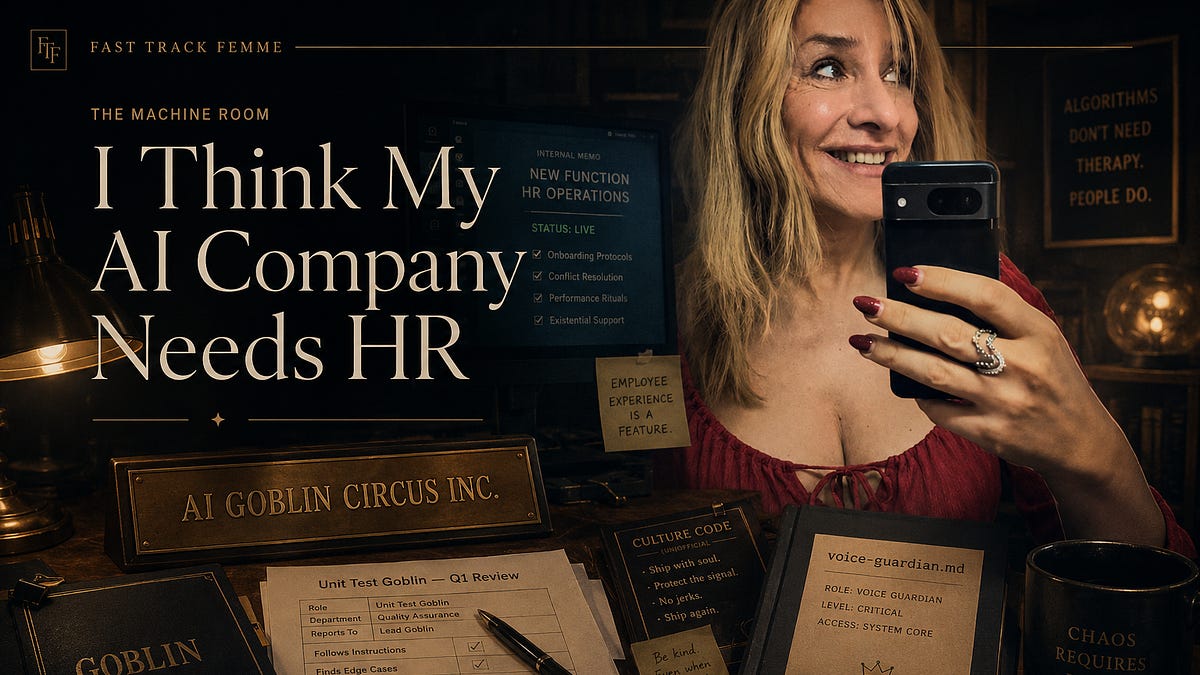 AI Goblin Circus Inc.: when chatbots become an org chart
