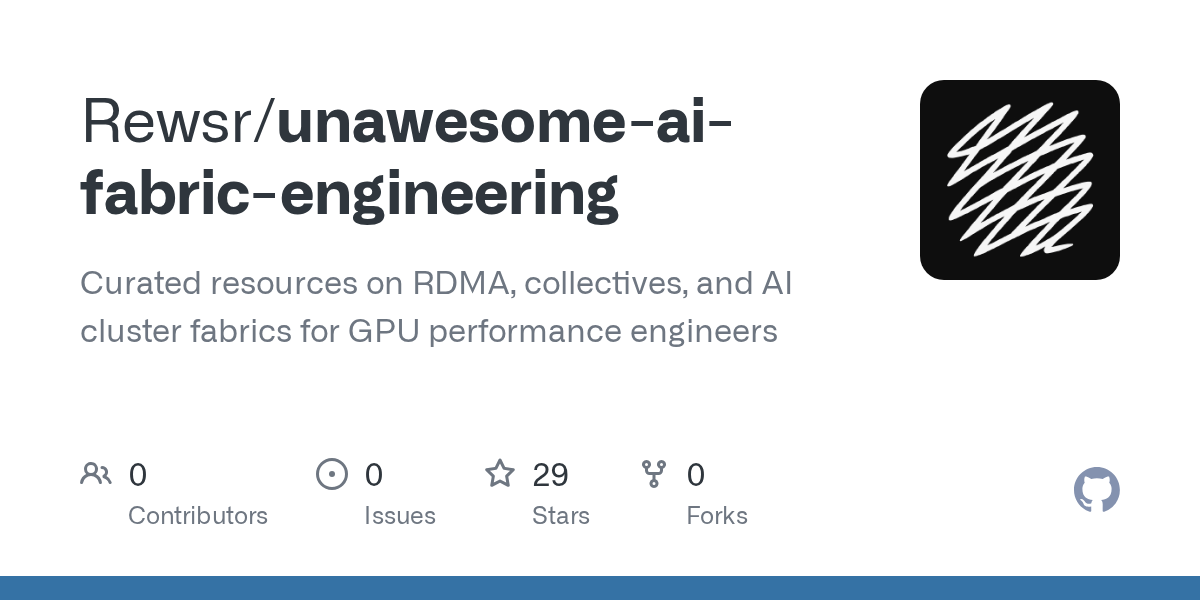 AI cluster networking reading list targets GPU engineers