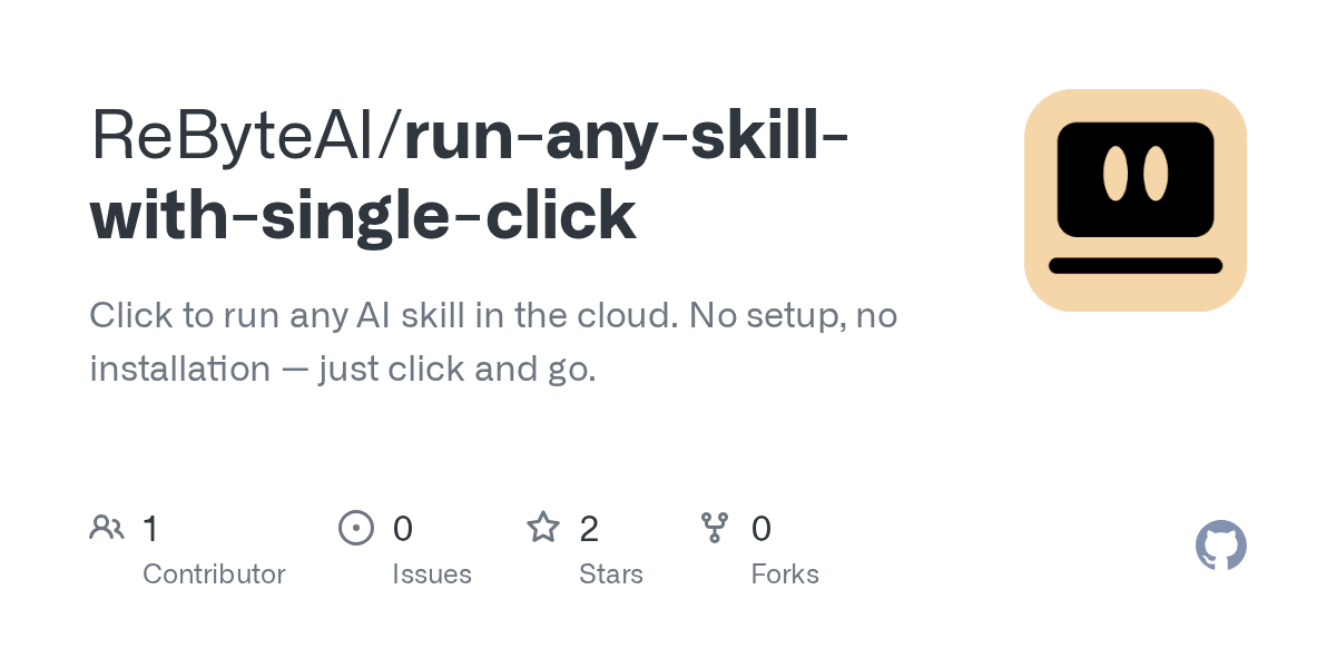 New GitHub project enables developers to execute open-source AI models with a single click via cloud infrastructure