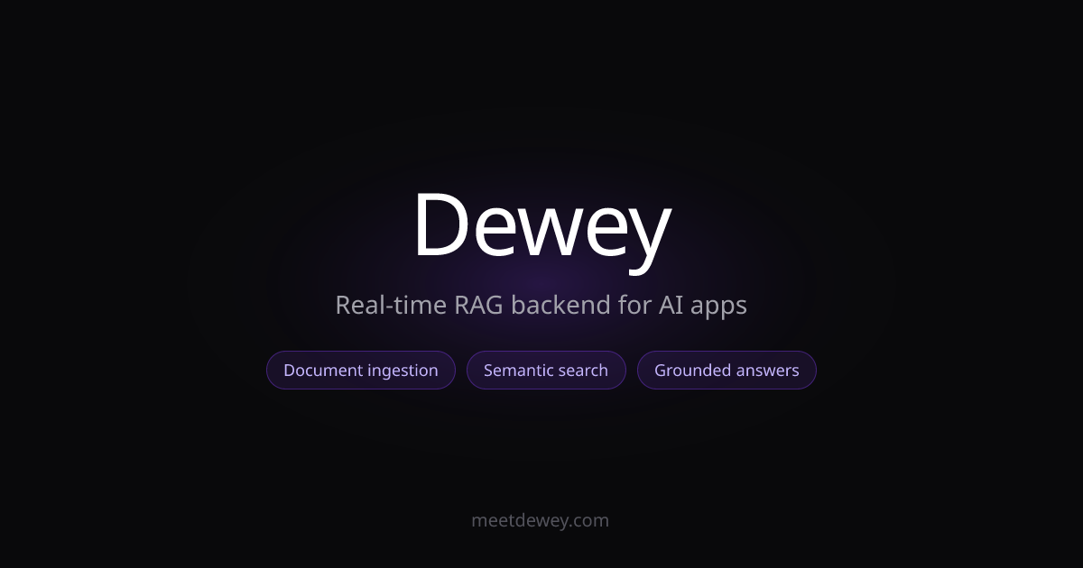 Dewey improves AI research by preserving document structure instead of flattening PDFs into disconnected chunks