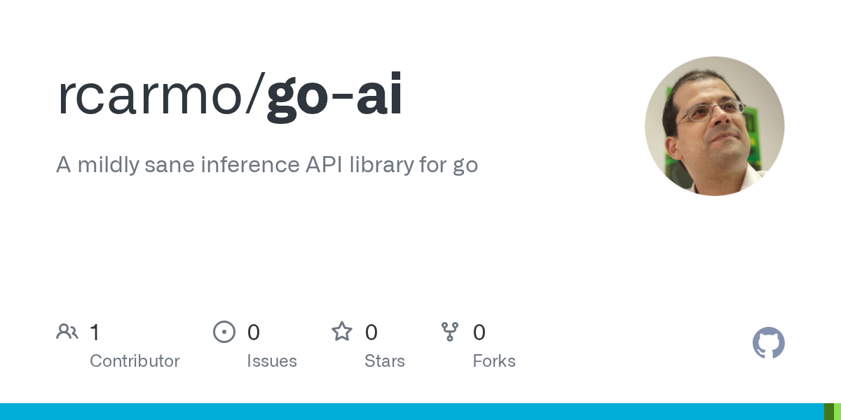 Developer releases go-ai, an open-source library that simplifies running AI models locally on Go applications