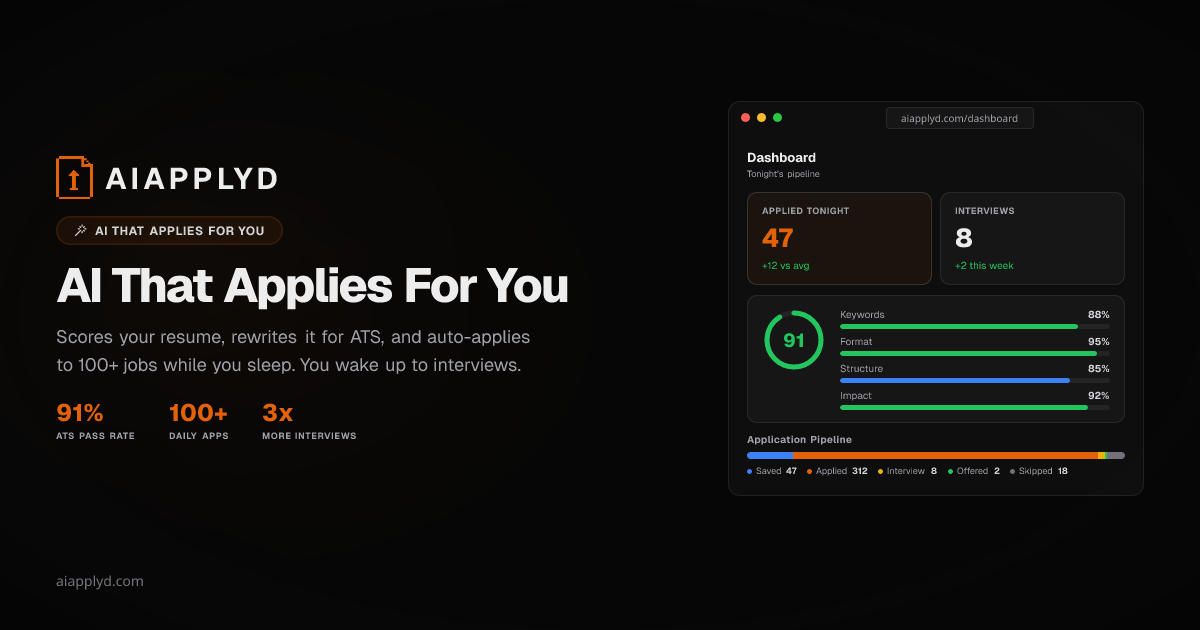 New AI bot automates job applications, potentially streamlining the hiring process for job seekers