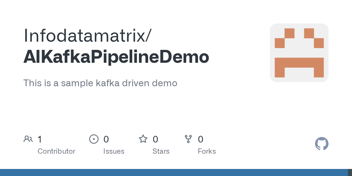 The article presents a code repository for a FastAPI-based AI processing pipeline that uses Kafka to decouple workflow stages, enabling scalable event-driven architecture for production systems.