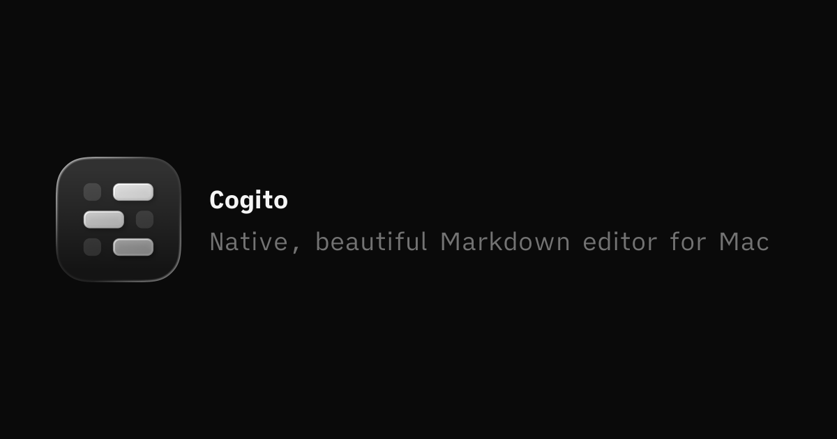 Cogito launches an AI-powered Markdown editor designed specifically for Mac users seeking intelligent writing assistance.
