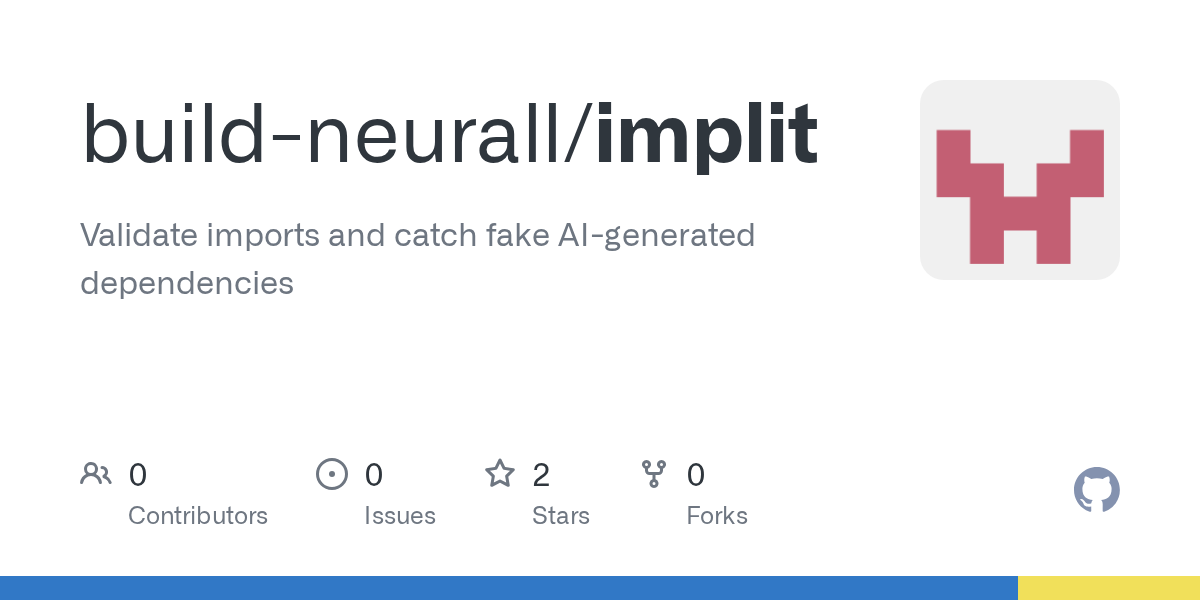 Neurall launches Implit, a free tool that catches fake packages AI generates in code within 0.3 seconds