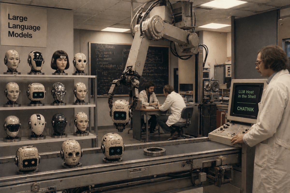 Chatnik brings LLM conversations into Unix shell as native building blocks, letting developers pipe AI chat into existing workflows instead of using separate apps