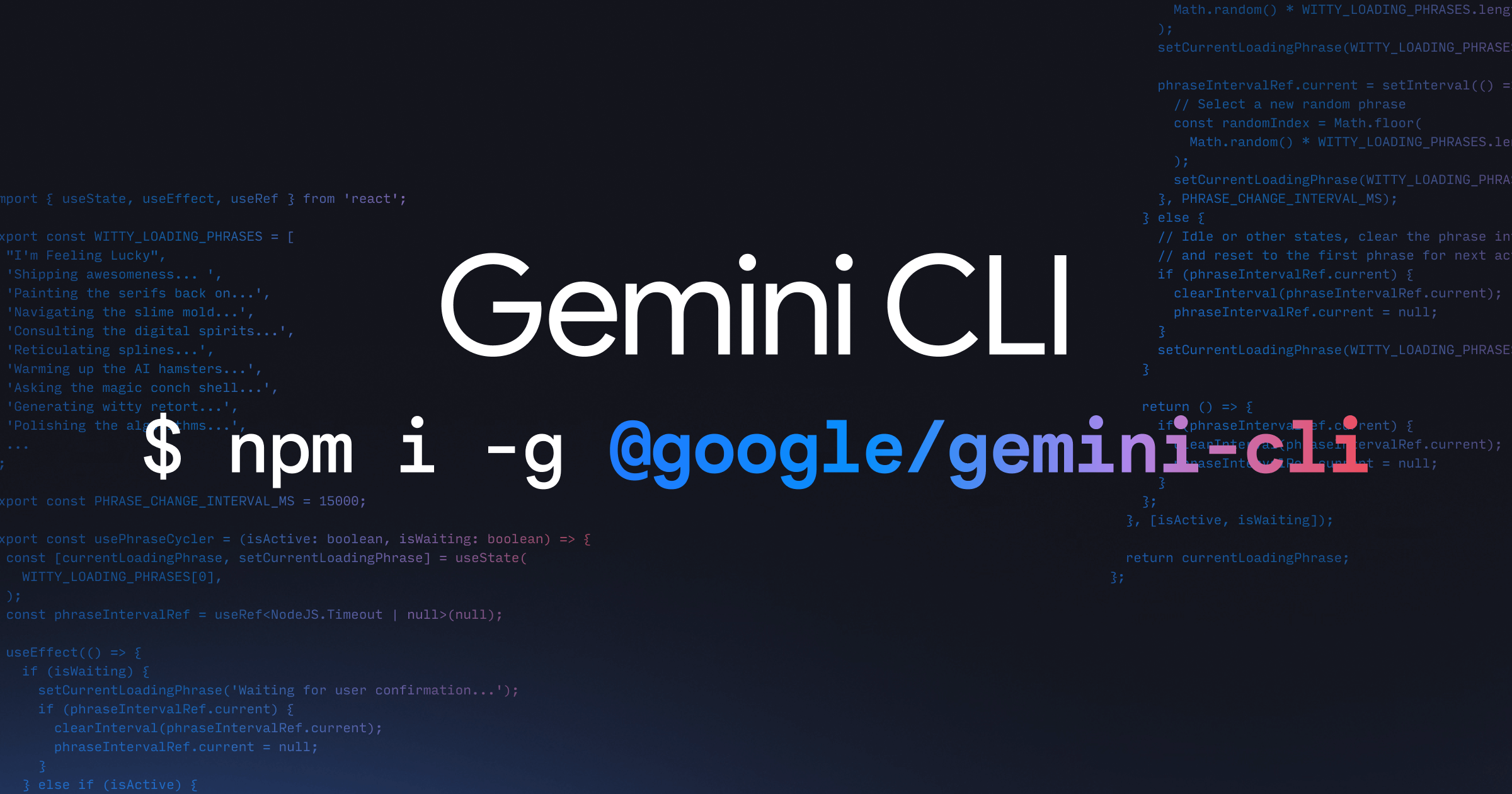 Google releases Gemini CLI, an open-source terminal tool that integrates the Gemini AI model directly into command-line workflows