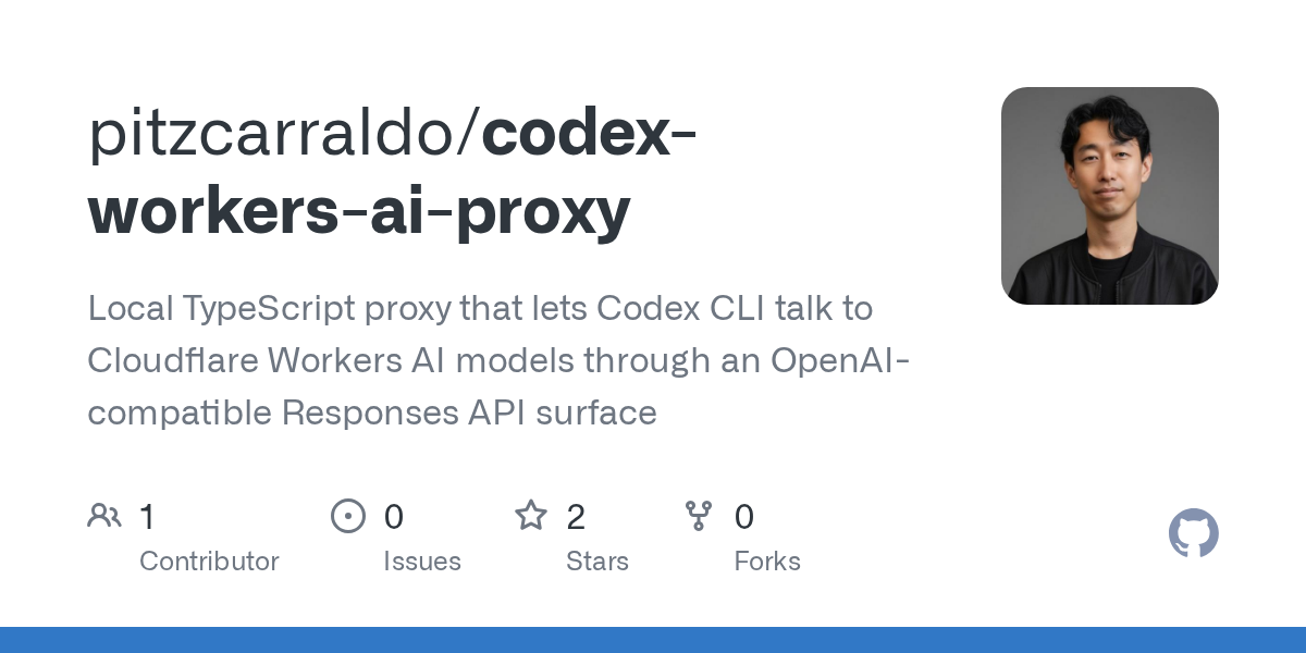 Developer creates integration layer allowing Cloudflare Workers AI models to work with Codex CLI tool