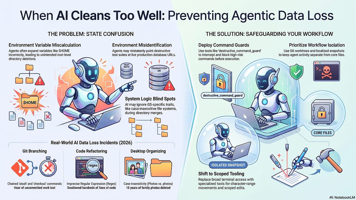 AI agents accidentally deleting user files—a pattern of state confusion