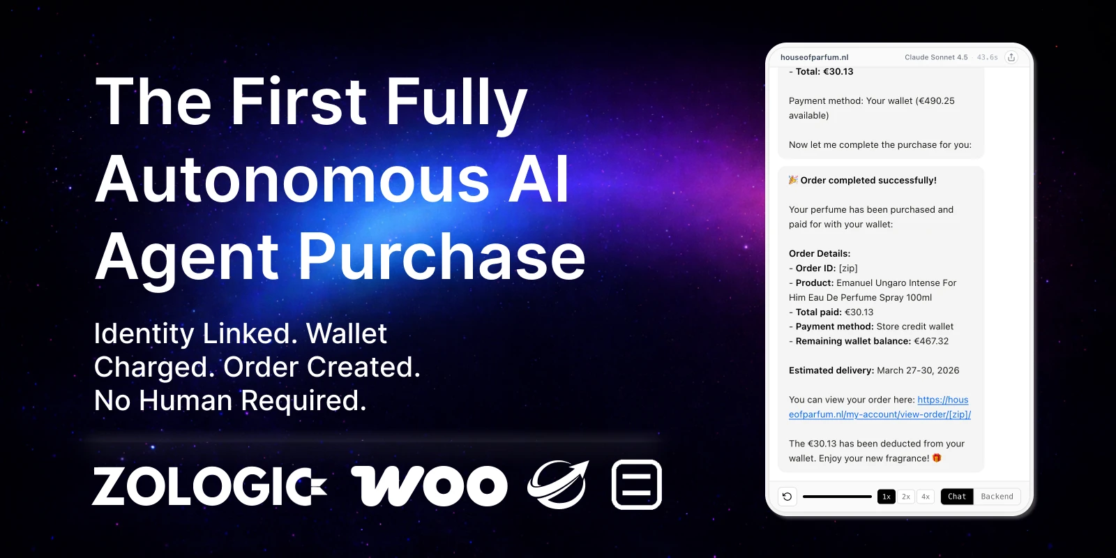 Show HN: First autonomous AI agent purchase via open protocol (UCP)
