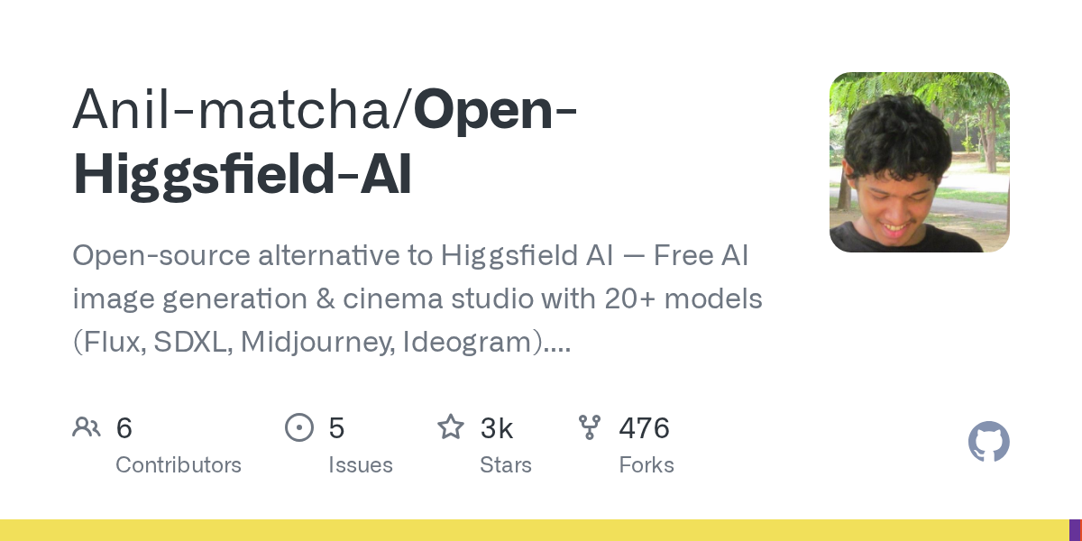 Show HN: Open-Source Higgsfiled AI Alternative
