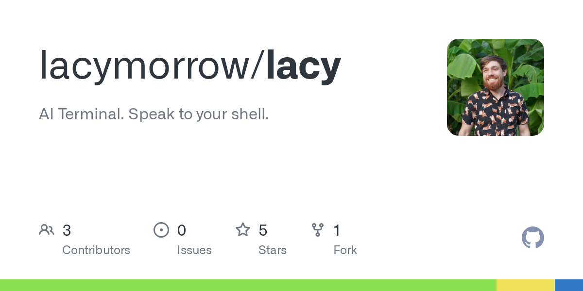 Lacy Shell bridges terminal commands and AI by allowing users to execute scripts while routing questions to language models