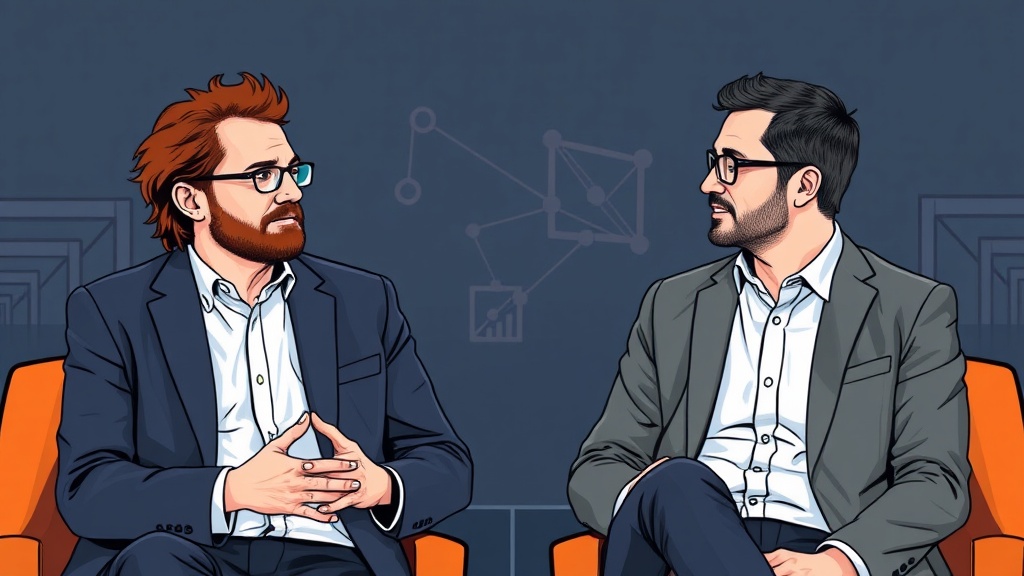 Stephen Wolfram and Matt Mullenweg discuss the current state and future implications of artificial intelligence in a video conversation.