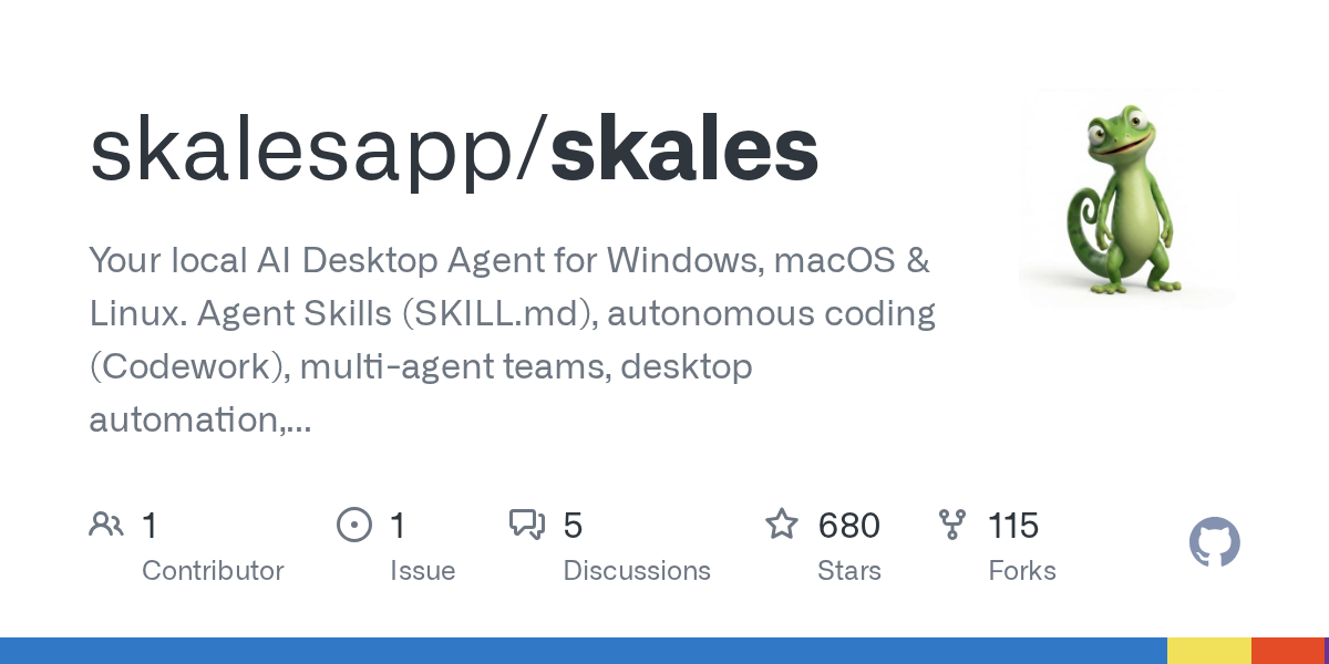 Solo developer releases Skales v9.0.0, a local-first desktop AI agent so intuitive that a 6-year-old successfully built a Snake game with it.