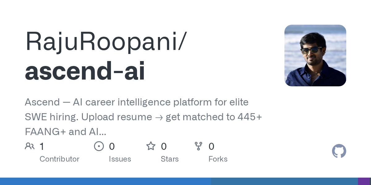 Open-source Ascend platform combines job board with Claude AI-powered interview prep for FAANG and Y Combinator positions