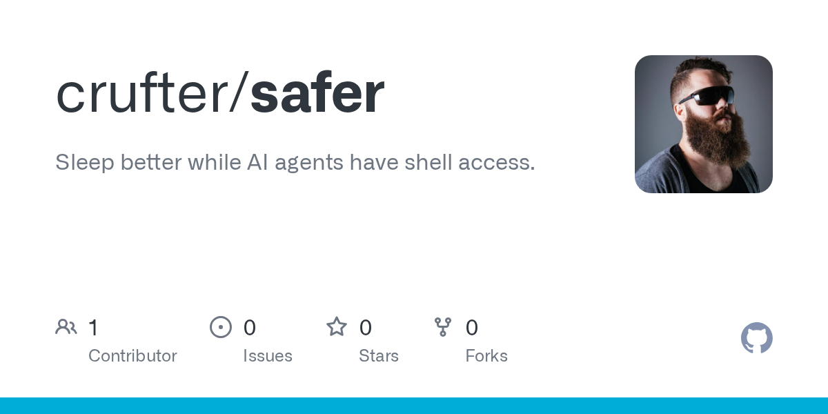 Safer tool lets developers run AI agents with shell access safely — limits damage if the AI misbehaves