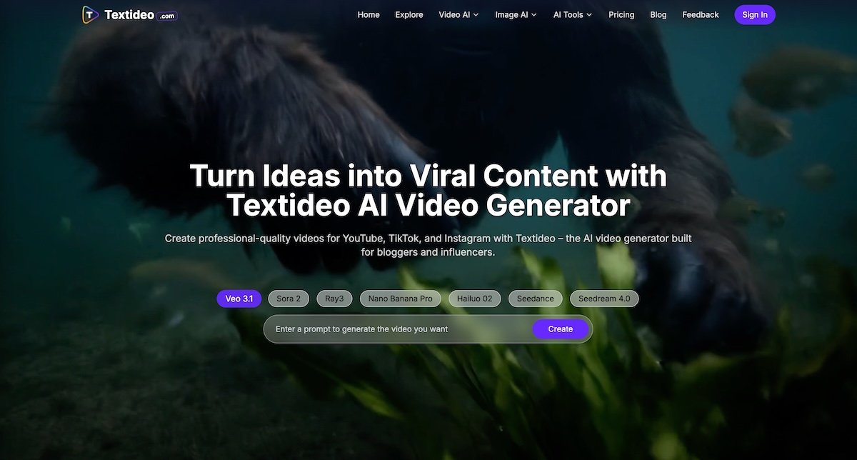 Flux 3 brings text-to-image and video generation to Textideo platform