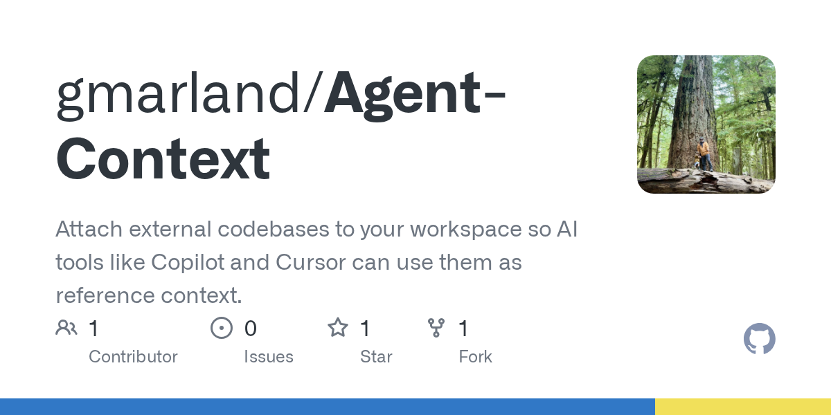 Agent Context VS Code extension lets AI coding tools access external reference projects via symlinks without copying code into repos
