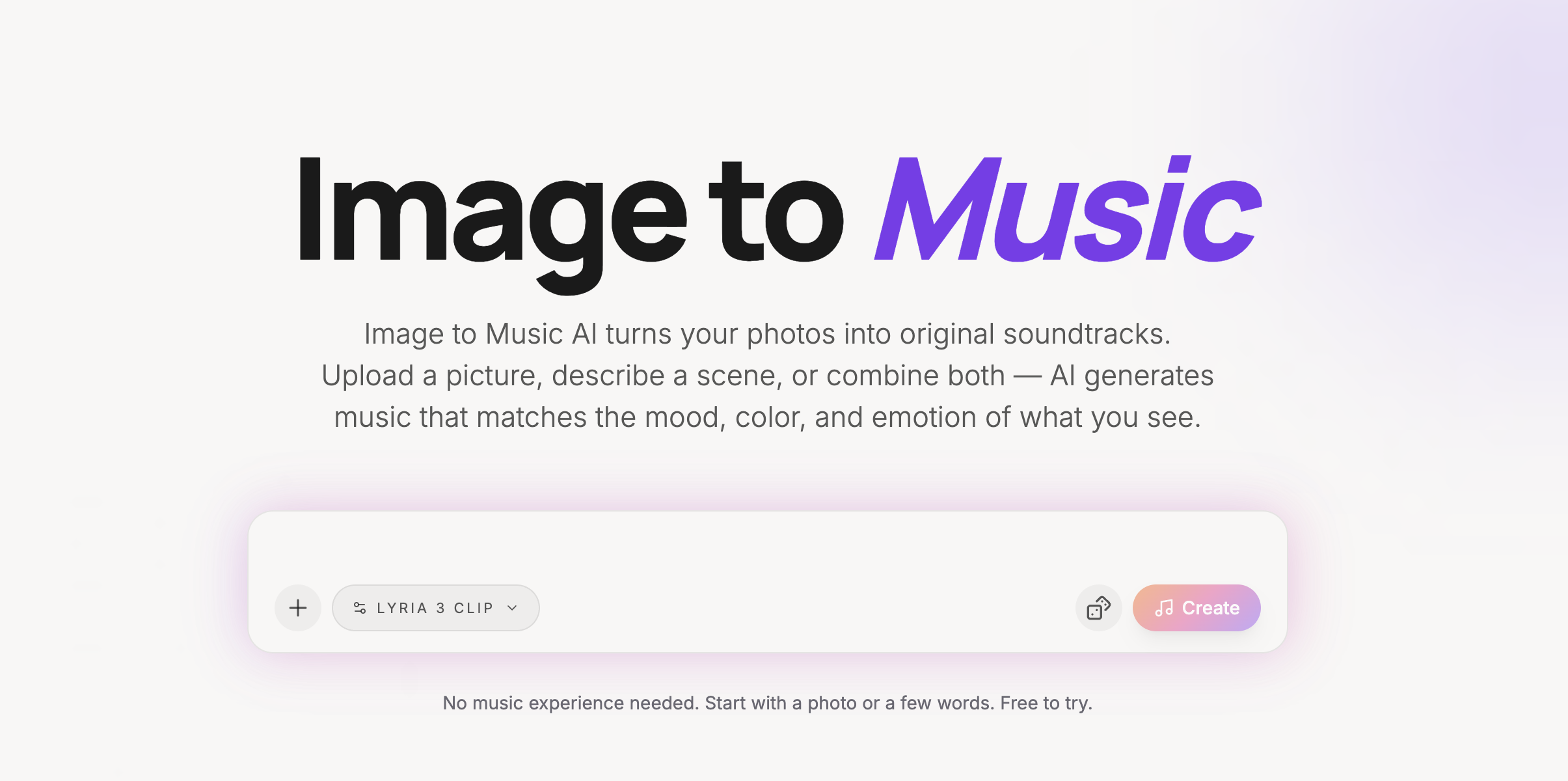 New AI tool automatically generates original musical compositions based on the visual content and mood of photographs