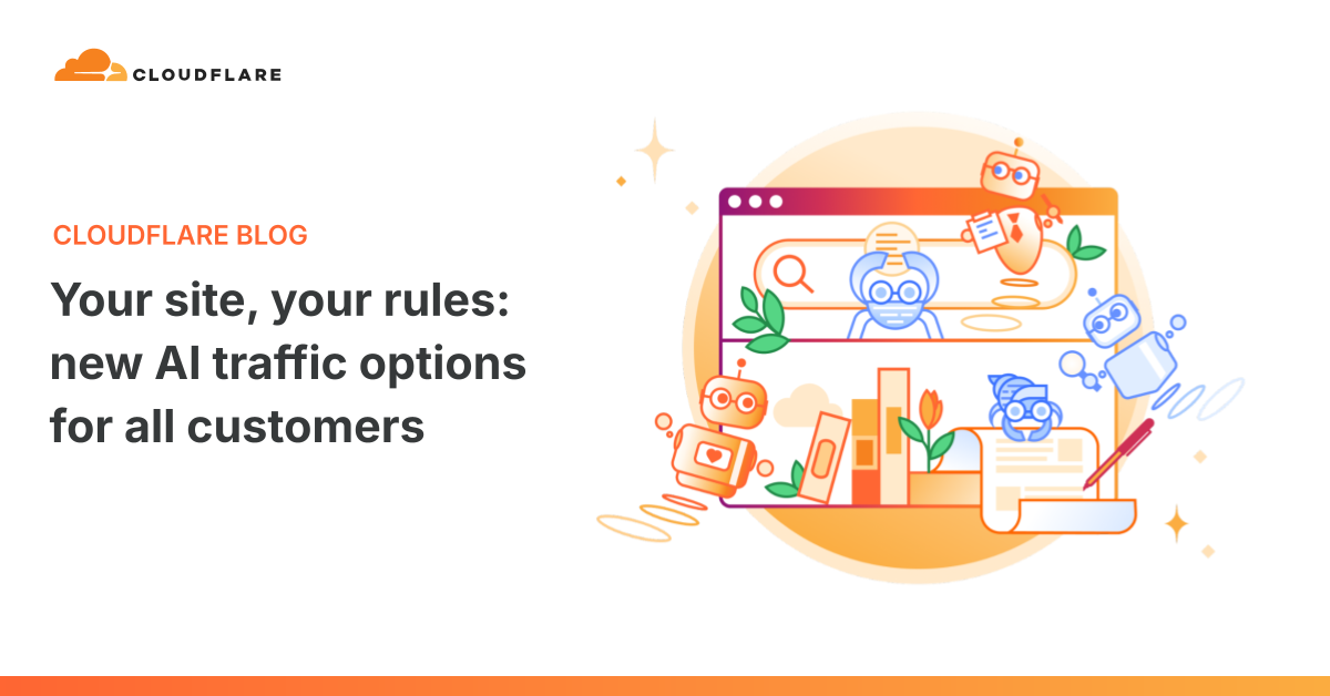 Cloudflare lets site owners choose which AI bots can access their content