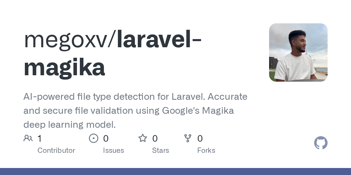 New Laravel package integrates Google's Magika AI model for accurate file type detection without relying on file extensions