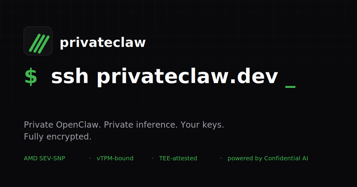 PrivateClaw launches AI agents that encrypt your data at the hardware level—no need to trust the company with your secrets