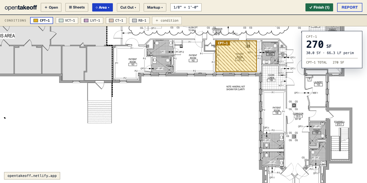 OpenTakeoff: free, open-source tool lets AI agents measure building plans