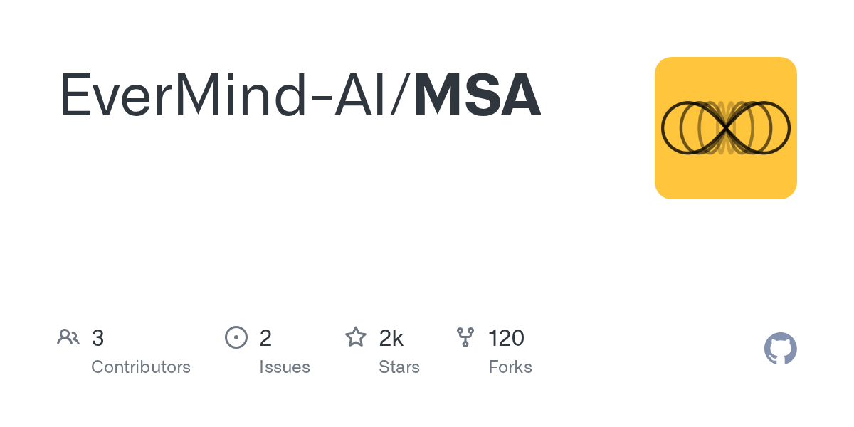 Researchers introduce Memory Sparse Attention (MSA) to address memory bottlenecks in AI models handling sequences up to 100M tokens