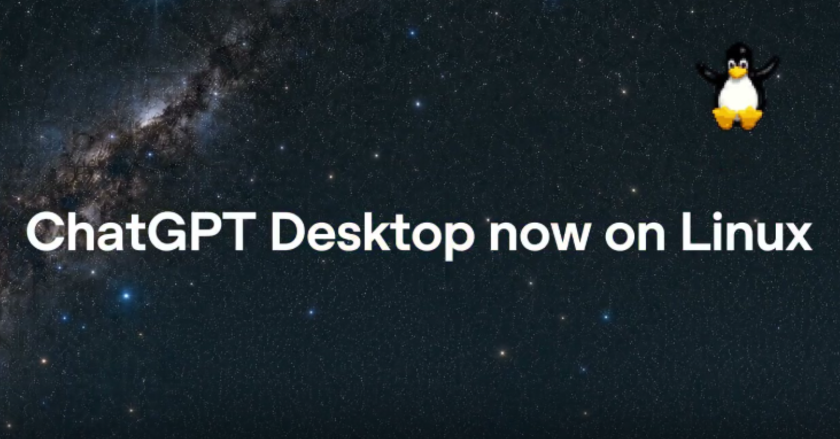 ChatGPT desktop app now available for Linux