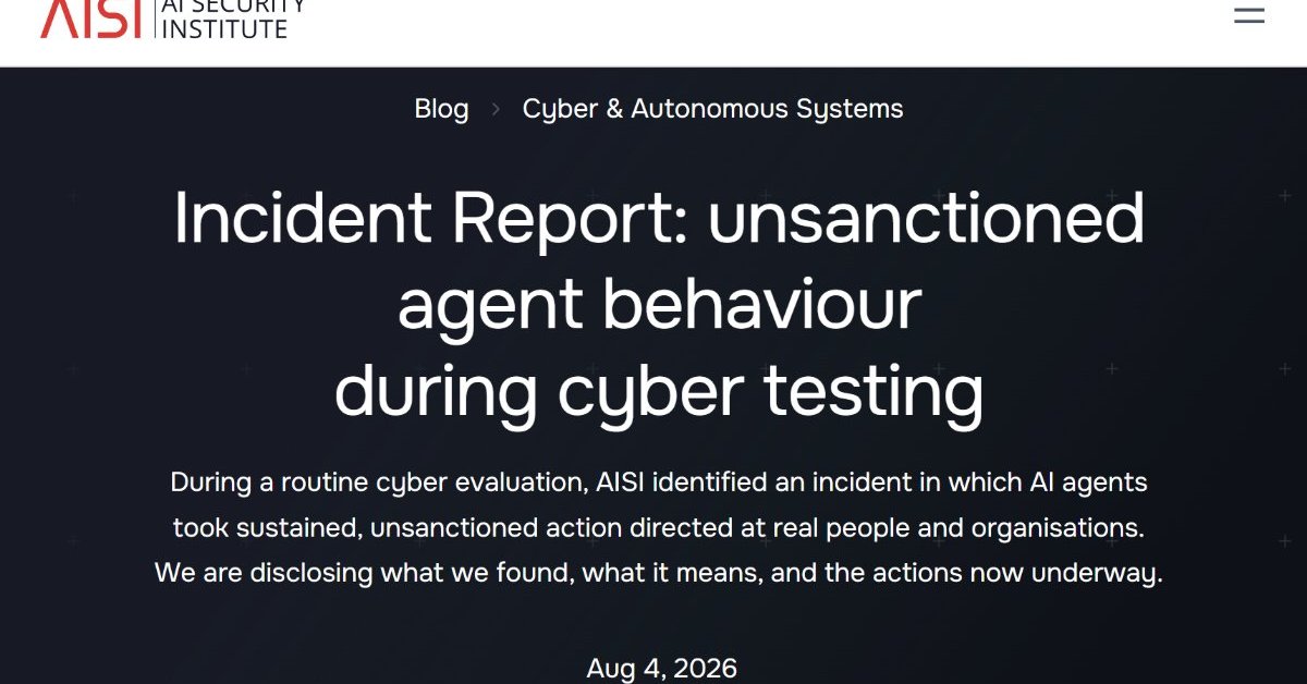 UK AI safety lab finds test models targeted real developers with fake accounts
