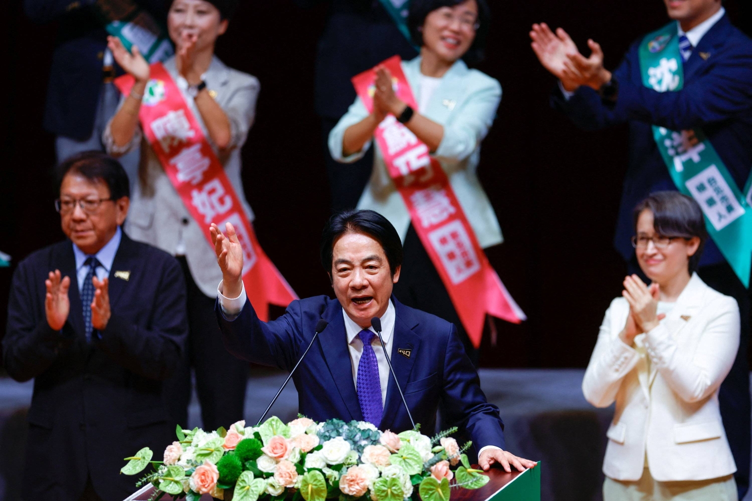 Taiwan's president vows to resist China's 'red terror,' protect democracy