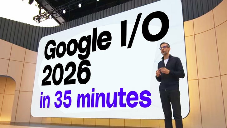 Google launches Gemini 3.5 Flash with 1M-token context and Gemini Omni video generation at I/O 2026; processes 3.2 quadrillion tokens/month across 900M+ monthly users