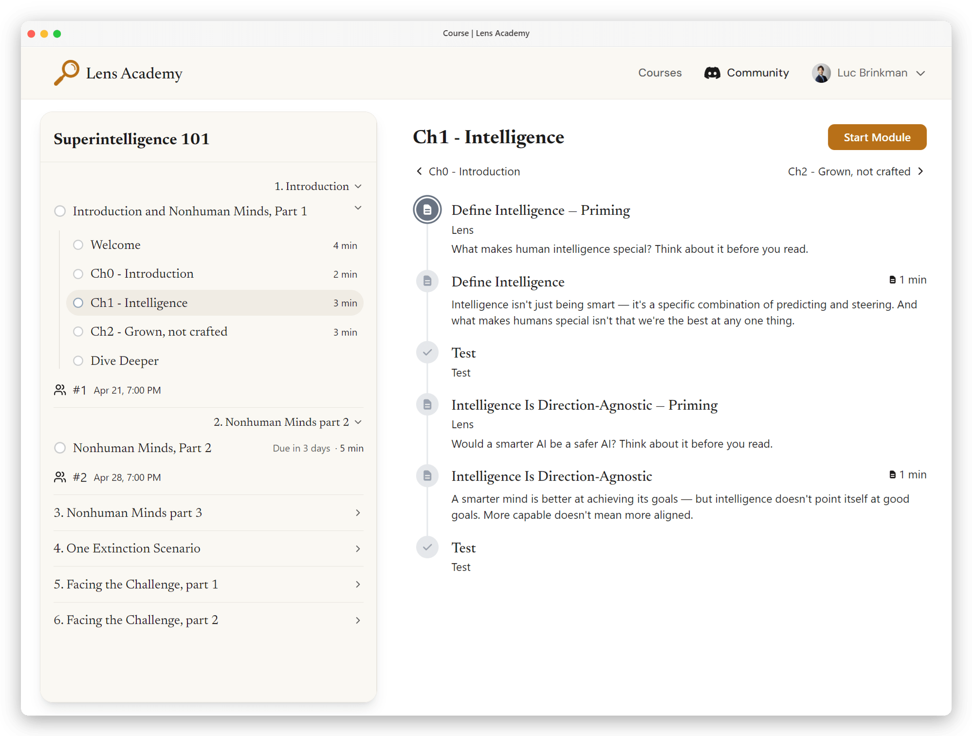 Lens Academy、AI安全性の初心者向け6週間コース「Superintelligence 101」を開講 — 誰でも無料で登録可能